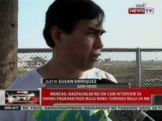 QRT: Mancao, nagpaunlak ng on-cam interview sa unang pagkakataon mula nang tumakas sa NBI
