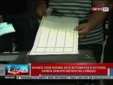 NTL: Source code noong 2010 automated elections, handang ipa-repaso ng COMELEC