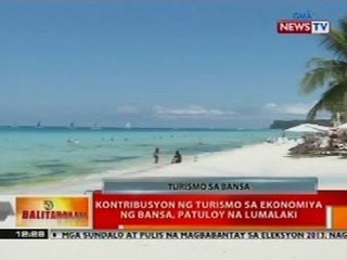 BT: Kontribusyon ng turismo sa ekonomiya ng bansa, patuloy na lumalaki
