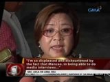 DOJ Sec. de Lima, nakatakdang pirmahan bukas ang pag-alis kay Mancao sa witness protection program