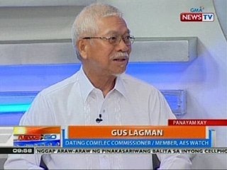 NTG: Gus Lagman, matagal nang walang tiwala sa automated election system