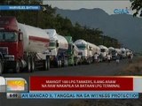UB: Mahigit 100 LPG tankers, ilang araw na raw nakapila sa Bataan LPG Terminal