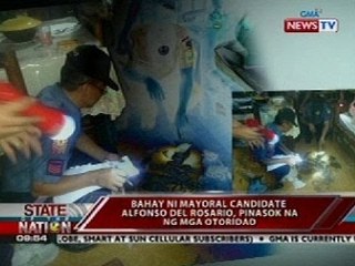 Bahay ni Bohol mayoral candidate Alfonso del Rosario, nakuhanan ng iba't ibang live ammunitions