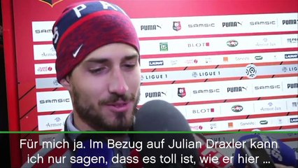 Kevin Trapp interview sur  Julian Draxlers  - Stade Rennes - PSG 0-1