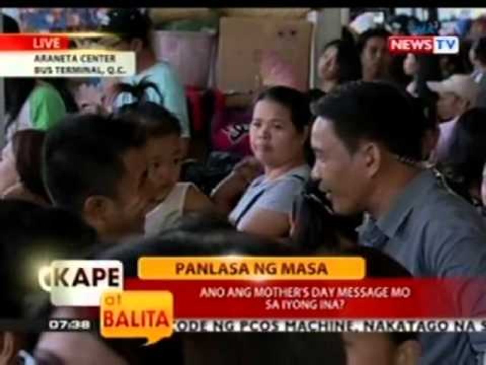 KB: Panlasa ng Masa: Ano ang Mother's Day message mo sa iyong ina?