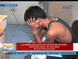 UB: Lalaking nahulihan ng improvised na baril sa Navotas City, arestado