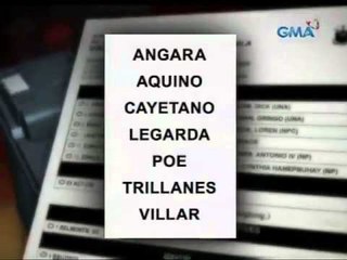7 Senatorial Candidate mula sa Team PNoy at lima mula sa UNA, pasok sa Magic 12 ng Iglesia ni Cristo