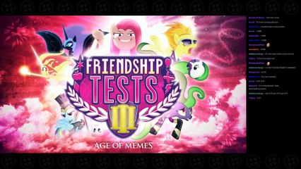 Friendship Tests 3 [Day 1] - /eqg/ vs /sdb/