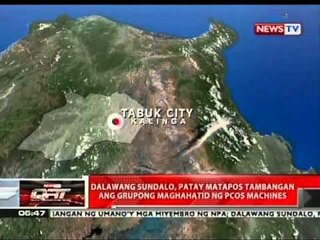 QRT: Dalawang sundalo, patay matapos tambangan ang grupong maghahatid ng PCOS machines