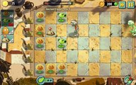 Plants vs Zombies 2 Ancient Egypt Day 2 HD 1080p