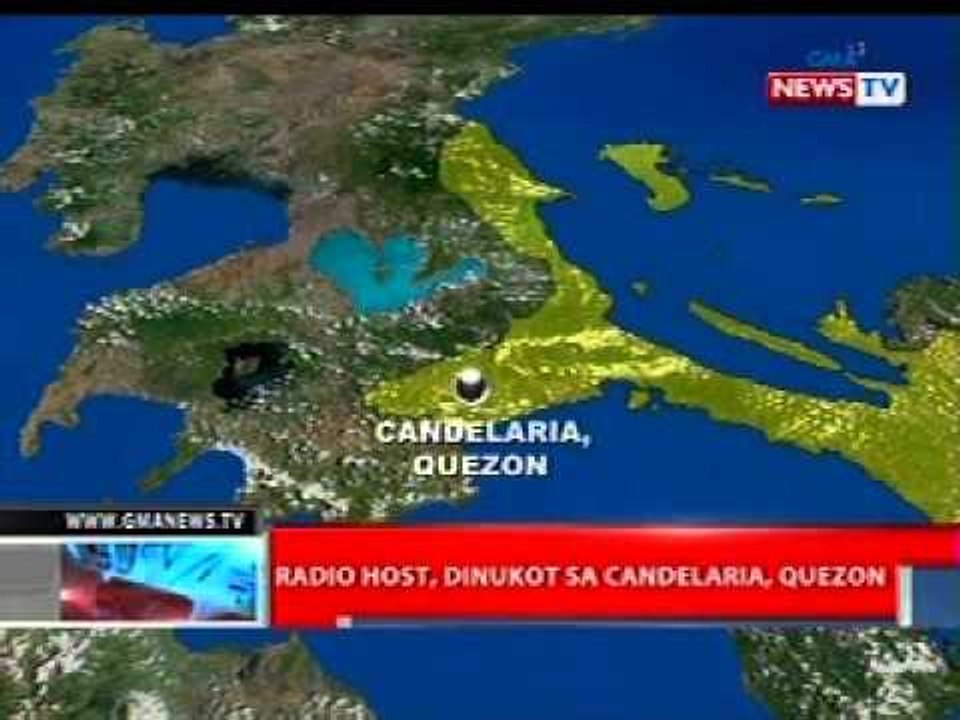 NTL: Radio host, dinukot sa Candelaria, Quezon