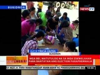 BT: Mga BEI sa Bukidnon, matutulog na sa mga eskwelahan para bantayan ang election paraphernalia