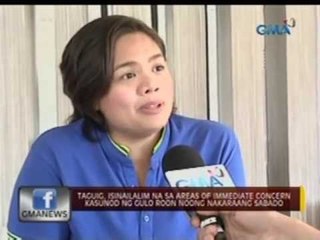 Taguig, isinailalim na sa areas of immediate concern kasunod ng gulo roon noong nakaraang Sabado