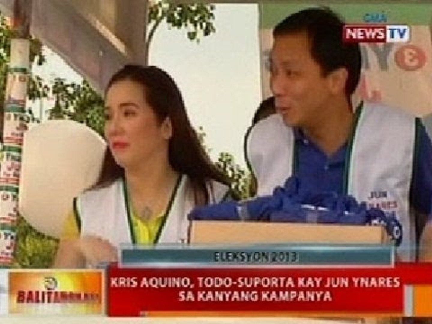BT: Kris Aquino, todo-suporta kay Jun Ynares sa kanyang kampanya