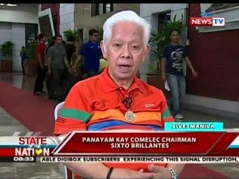 SONA: Panayam kay Comelec Chairman Sixto Brillantes