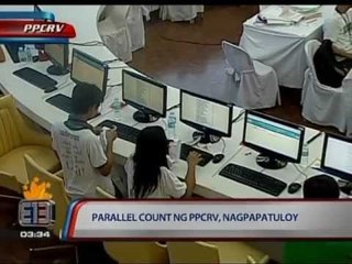 BP: Parallel count ng PPCRV, nagpapatuloy