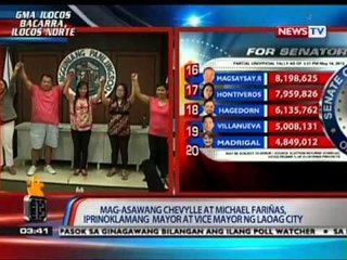 BP: Ilang kandidato sa Ilocos Norte, ipinroklama nang panalo