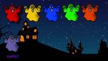 Ghost Halloween Cartoon For Children ♥ learn Colors & Counting Numbers 1 to 10 with GHOST HALLOWEEN