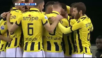 1-0 Lewis Baker Goal- SBV Vitesse 1-0 FC Twente - 15.01.2017 [HD]