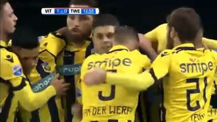 Lewis Baker Goal - Vitesse vs FC Twente 1-0 15⁄01⁄2017