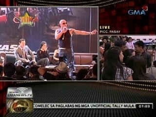 24 Oras: Vin Diesel, natuwa sa fans na dumalo sa premiere night ng "Fast & Furious 6"
