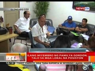BT: Ilang miyembro ng pamilya Gordon, talo sa mga lokal na posisyon