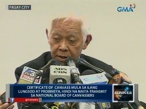 Saksi: Planong proklamasyon ng mga nanalong senatorial candidate, inilipat sa Huwebes