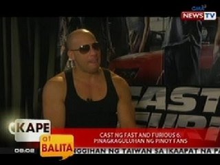 KB: Cast ng Fast and Furious 6, pinagkaguluhan ng pinoy fans