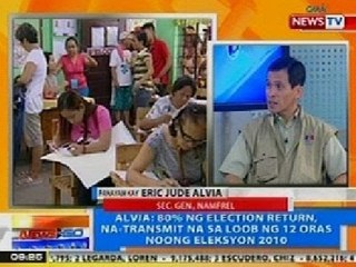 NTG: Panayam kay Namfrel Sec. Gen. Eric Jude Alvia (May 17, 2013)