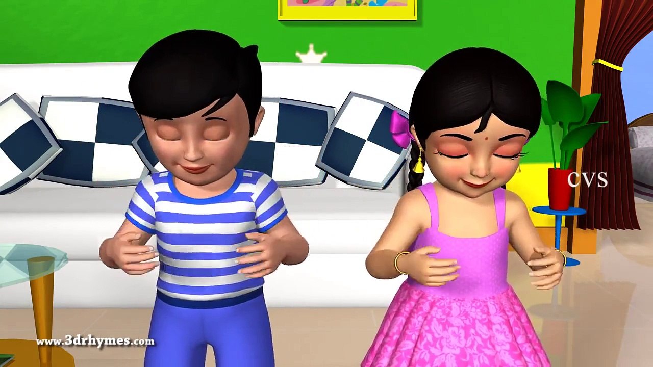 Learn Body Parts Song ¦ 3D Nursery Rhymes ¦ English Nursery Rhymes ¦ Nursery Rhymes for Kids