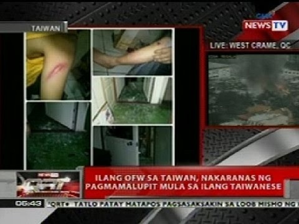 QRT: Ilang OFW sa Taiwan, nakaranas ng pagmamalupit mula sa ilang Taiwanese sa Taiwan