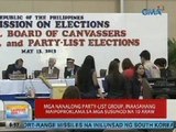 UB: Mga nanalong party-list group, inaasahang maipoproklama sa mga susunod na 10 araw