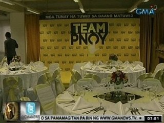 24 Oras: Thanksgiving party ng Team PNoy, nakatakda ngayong gabi
