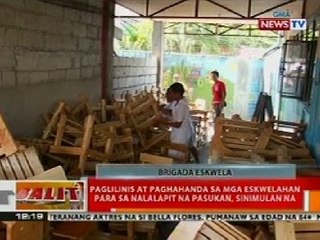 BT: Paglilinis at paghahanda sa mga eskwelahan para sa pasukan sa Davao, sinimulan na