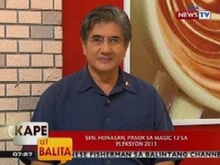 KB: Panayam kay Senator-elect Gringo Honasan (May 20, 2013)
