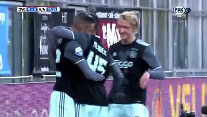 Hakim Ziyech Goal HD - Zwolle 0-2 Ajax 15.01.2017
