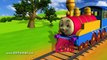 Piggy on the railway line picking up stones ¦ 3D Nursery Rhymes ¦ English Nursery Rhymes ¦ Nursery Rhymes for Kids