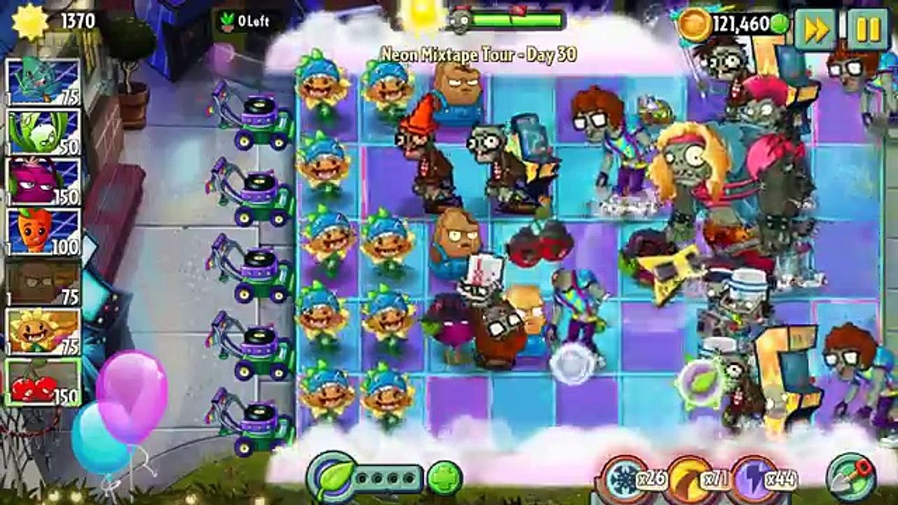 Plants vs Zombies 2 - Level Plant Upgrading: Thyme Warp Level 2 (Unfinished)