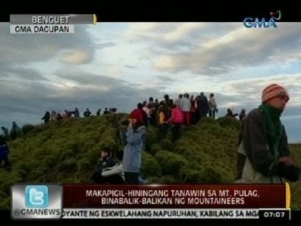 24 Oras: Makapigil-hiningang tanawin sa Mt. Pul...