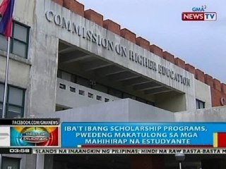 BP: Iba't ibang scholarship programs, pwedeng makatulong sa mga mahihirap na estudyante