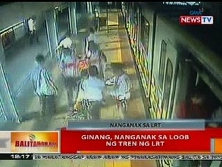 BT: Ginang, nanganak sa loob ng tren ng LRT