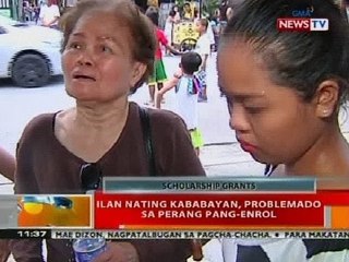 BT: Ilang nating kababayan, problemado sa perang pang-enrol