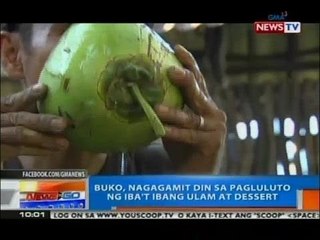 NTG: Buko, nagagamit din sa pagluluto ng iba't ibang ulam at dessert