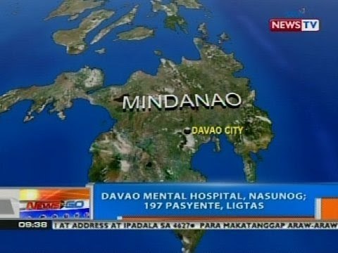 NTG: Davao mental hospital, nasunog; 197 pasyente, ligtas