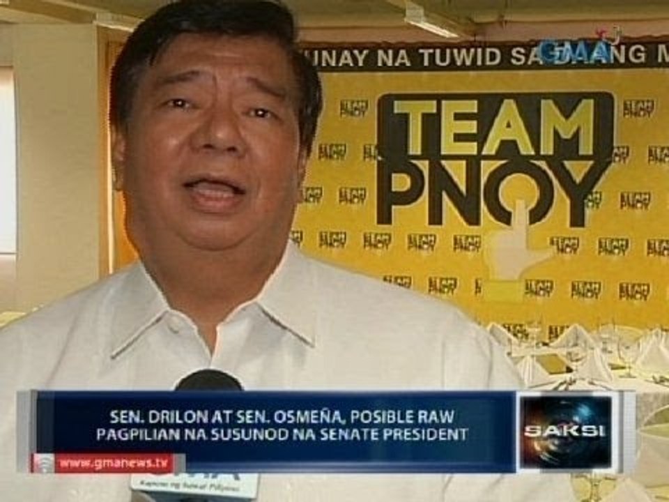 Saksi: Sen. Drilon at Sen. Osmeña, posible raw pagpilian na susunod na Senate President