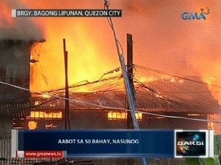 Saksi: Aabot sa 50 bahay, nasunog sa West Crame, Quezon City