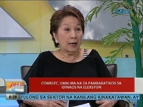 UB: Comelec, umalma na sa pambabatikos sa idinaos na eleksyon