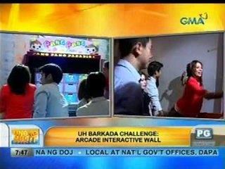 Unang Hirit: UH Barkada Challlenge: Arcade Interactive Wall