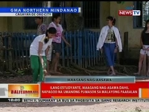 BT: Ilang estudyante sa CDO, maagang nag-asawa dahil napagod na pumasok sa malayong paaralan