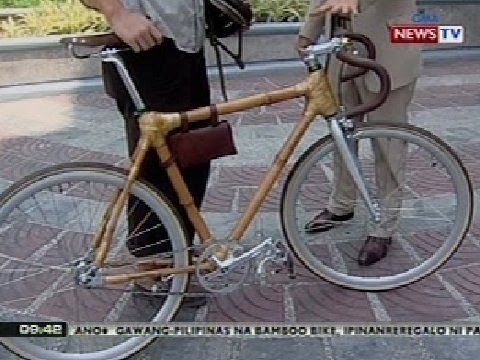 NTG: Bamboo bikes, mas magaan as tradisyunal na bisikleta